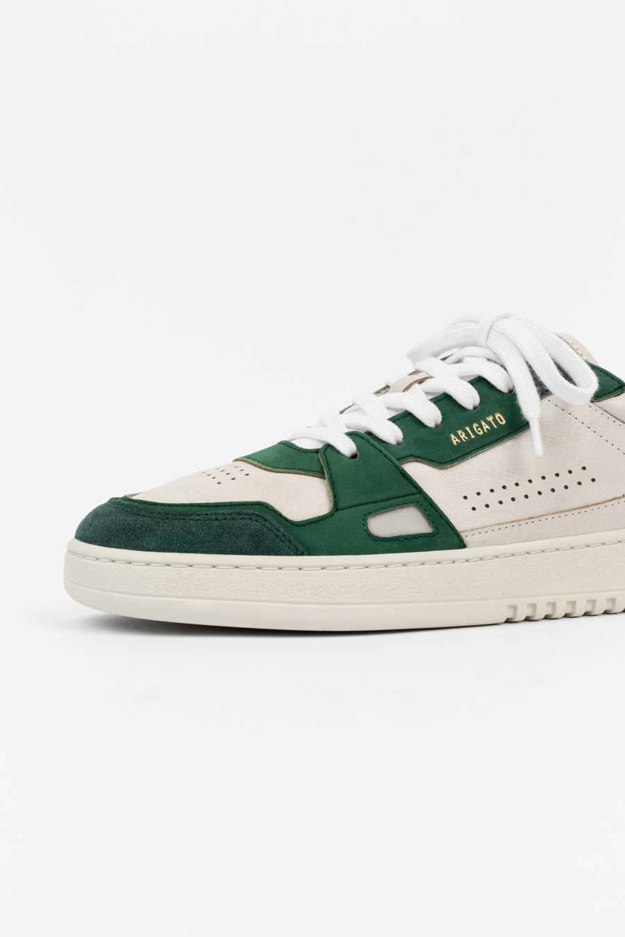 White / Kale Green Axel Arigato Dice Lo Sneakers Canada | CA2281-50