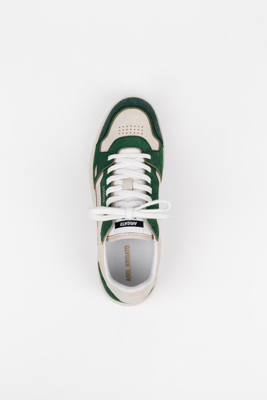 White / Kale Green Axel Arigato Dice Lo Sneakers Canada | CA2281-50