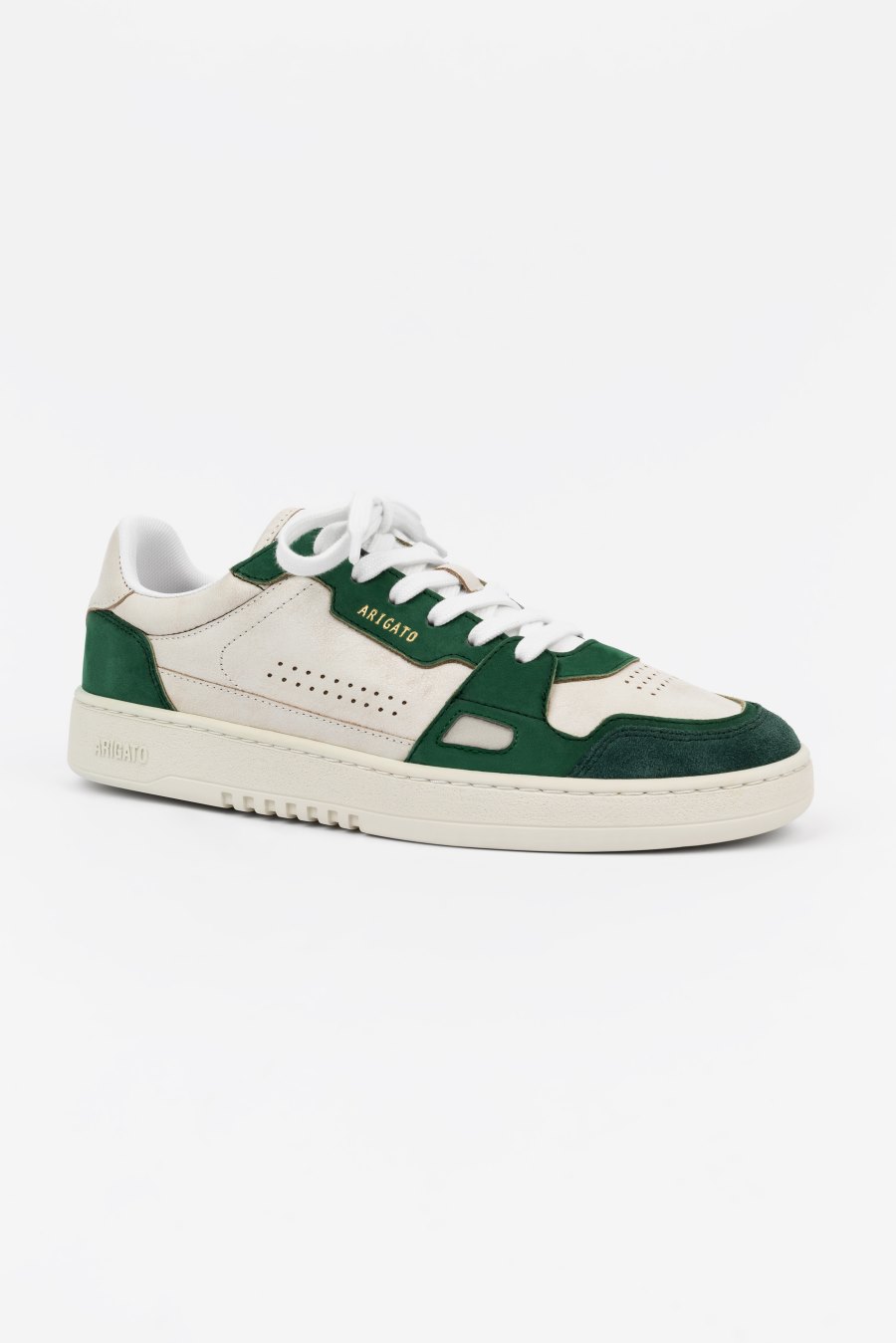 White / Kale Green Axel Arigato Dice Lo Sneakers Canada | CA2281-50