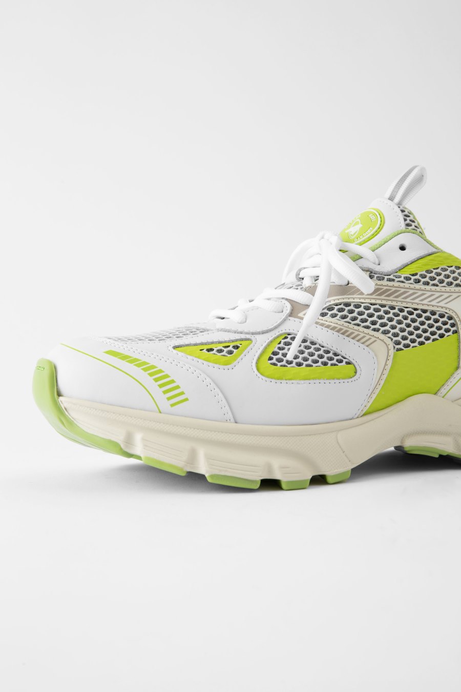 White / Lime Axel Arigato Marathon Runner Sneakers Canada | CA1333-40