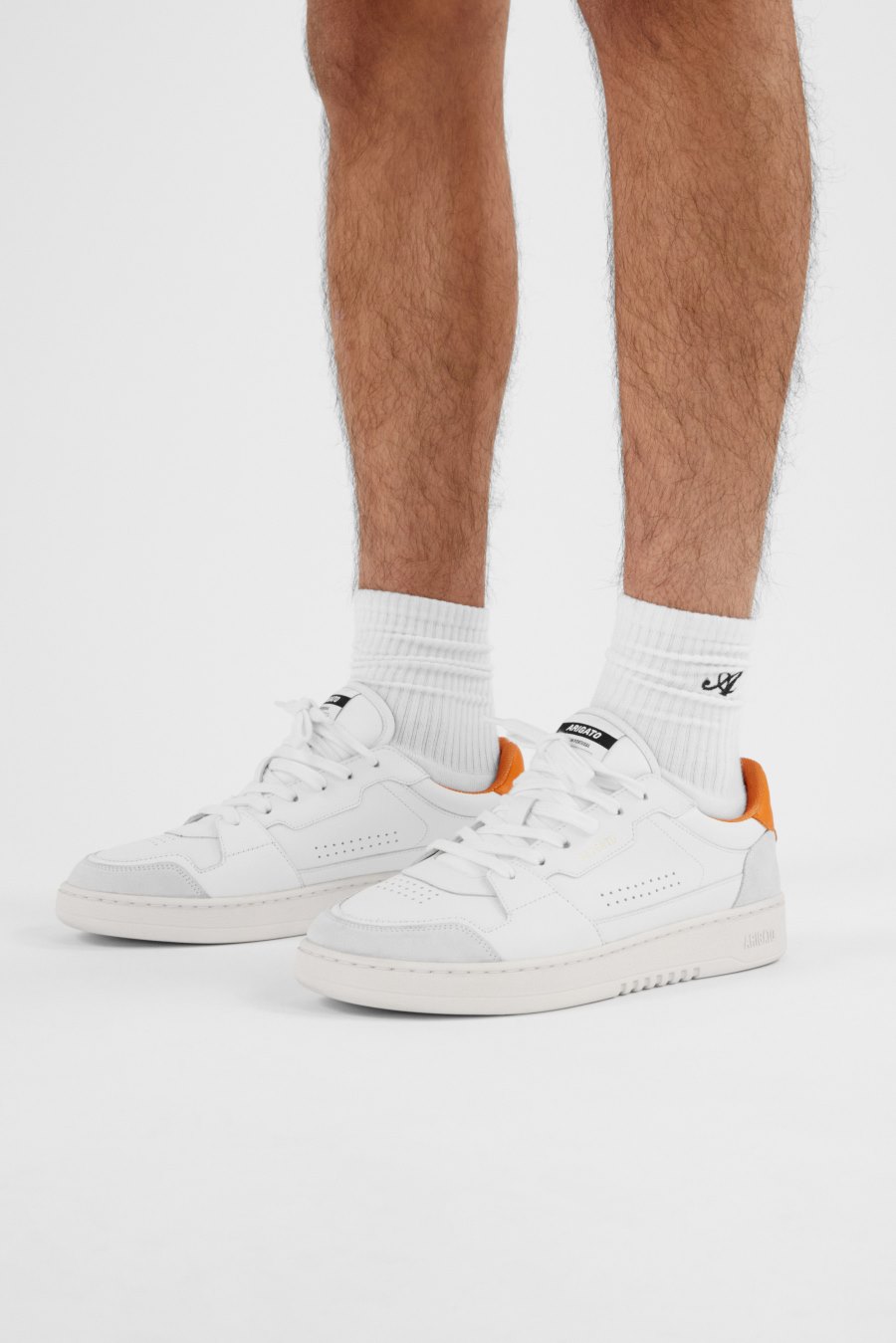 White / Orange Axel Arigato Dice Lo Sneakers Canada | CA4650-52