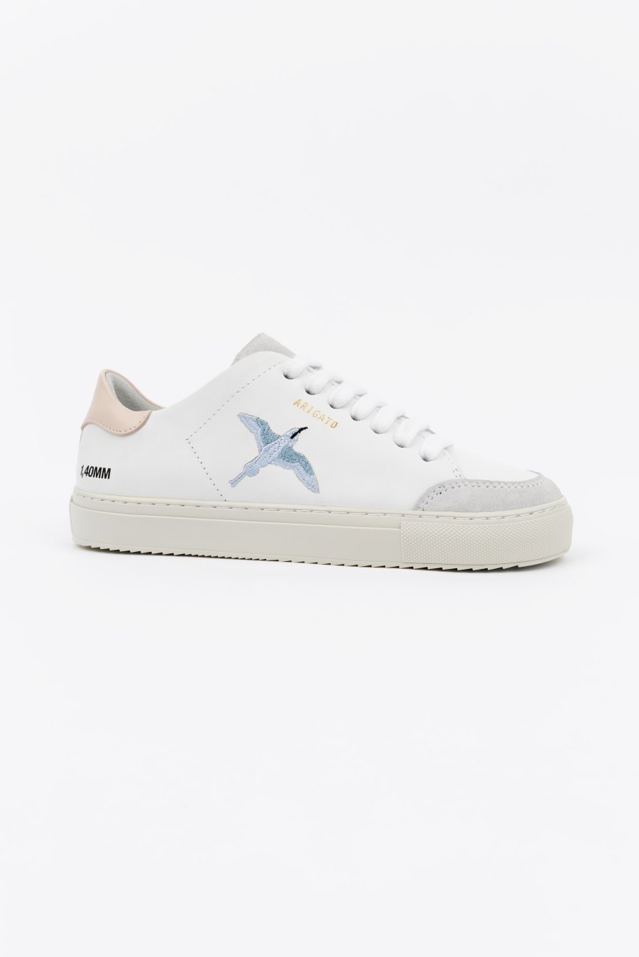 White / Pink Axel Arigato Clean 90 Triple B Bird Sneakers Canada | CA5955-20